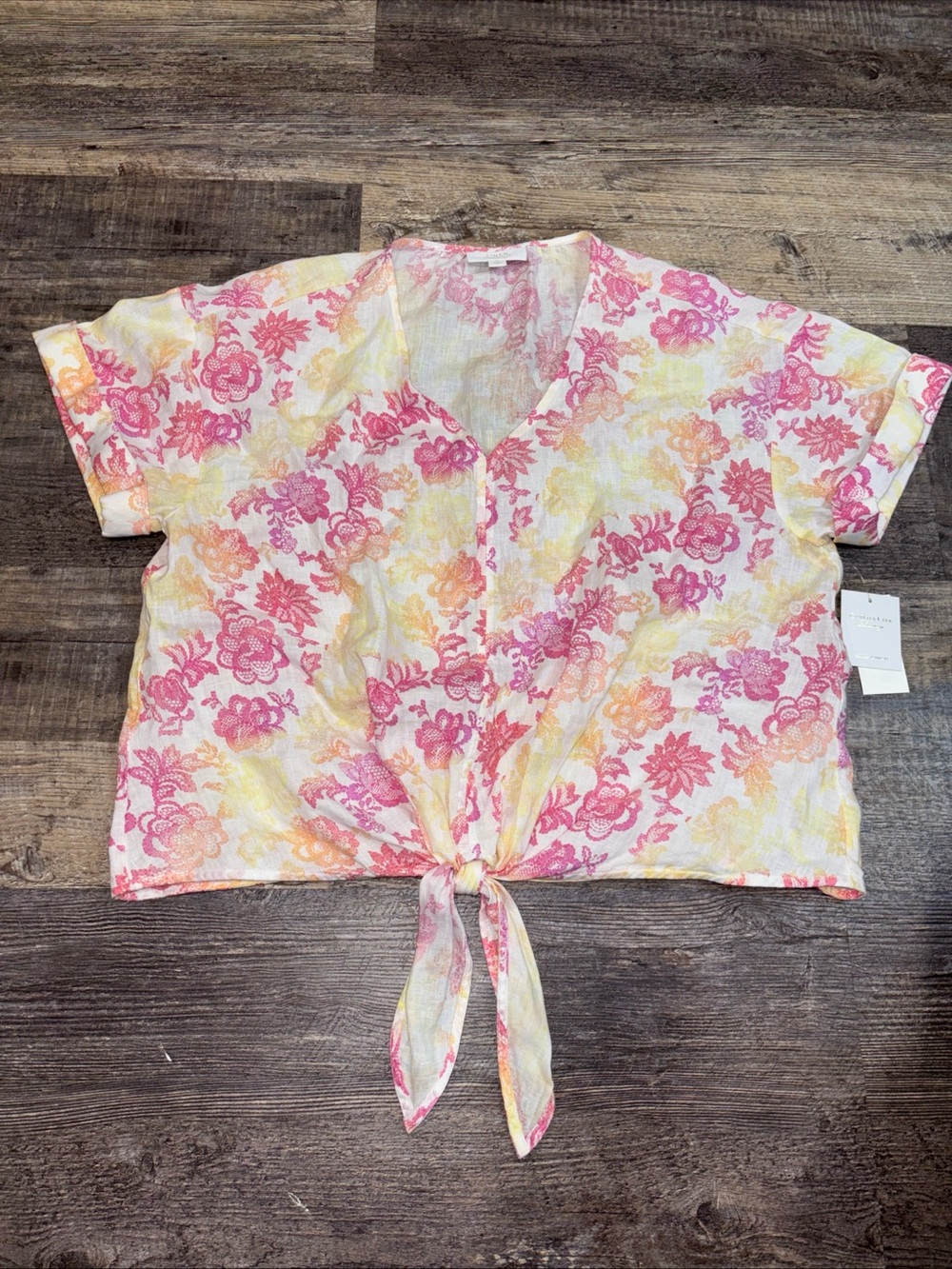 Charter Club Luxury 100% Linen Shirt XL NWT $59